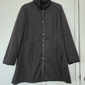 Calvin Klein Black Trench Coat